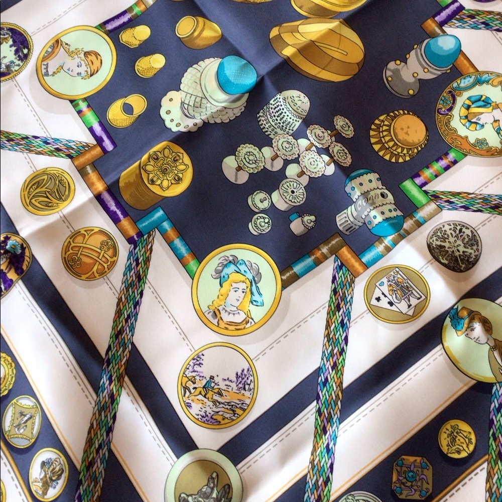 Hermes Silk Scarf Petit Main